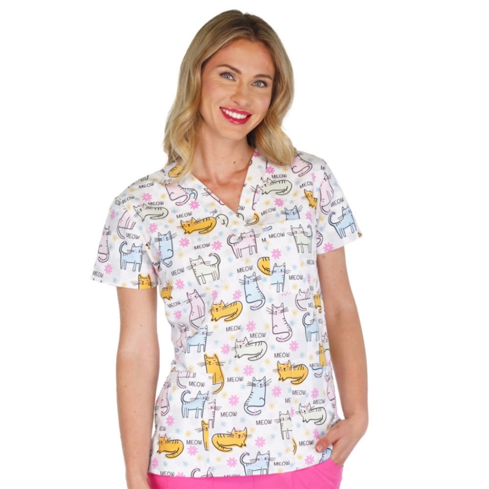 Scrubfinity basix scrubs top